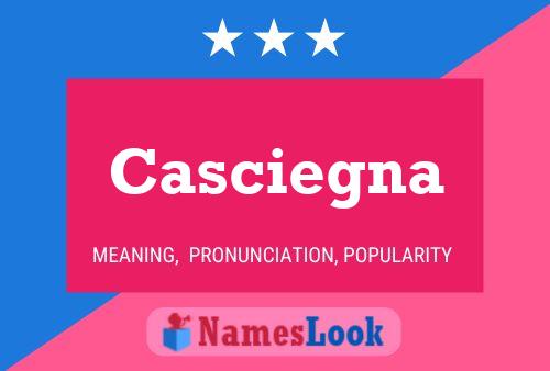 ملصق اسم Casciegna