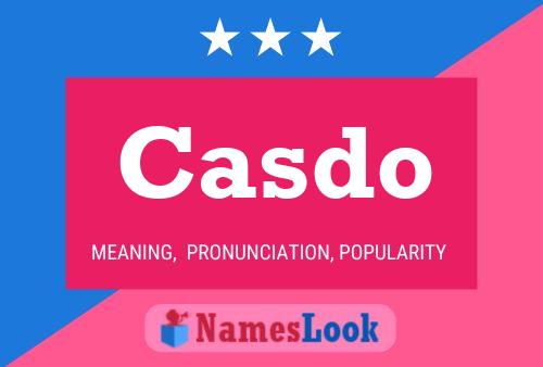 ملصق اسم Casdo