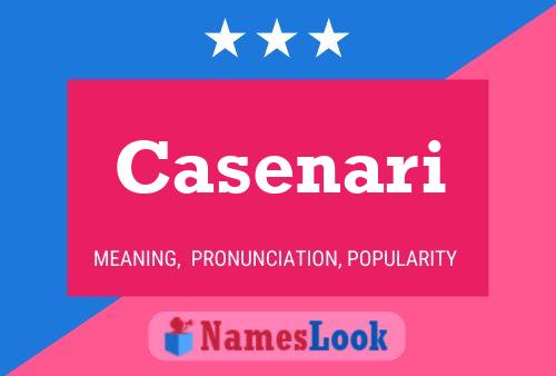 ملصق اسم Casenari