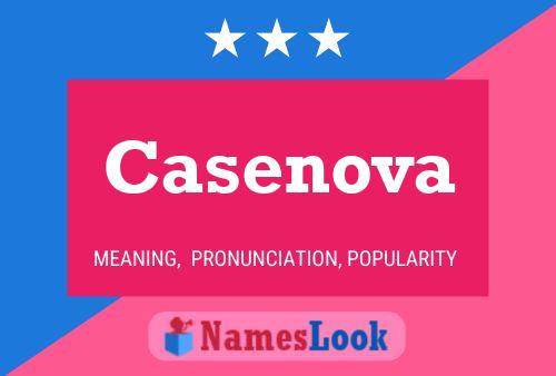 ملصق اسم Casenova