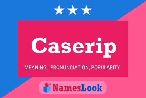 ملصق اسم Caserip