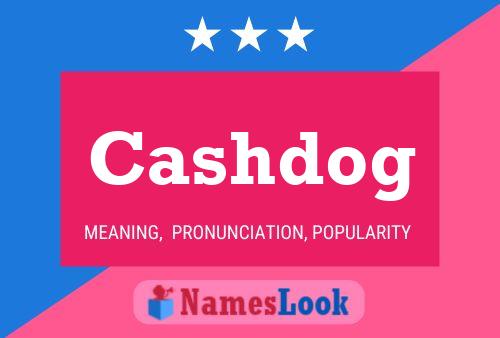 ملصق اسم Cashdog