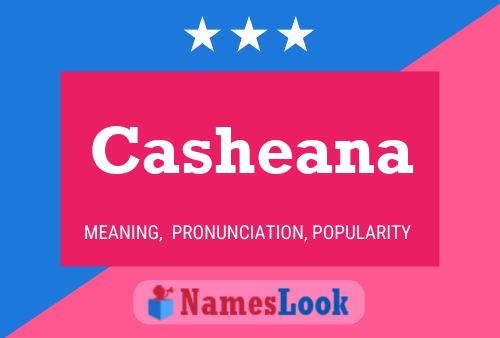 ملصق اسم Casheana