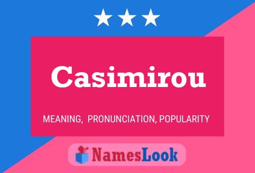 ملصق اسم Casimirou