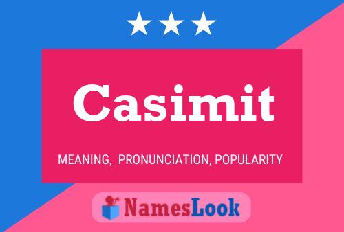 ملصق اسم Casimit