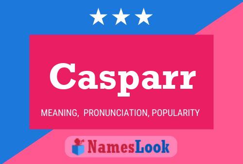 ملصق اسم Casparr