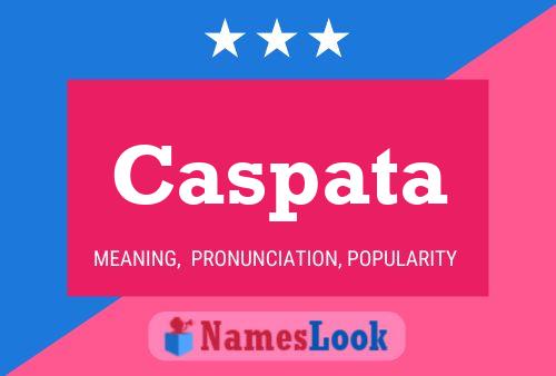 ملصق اسم Caspata