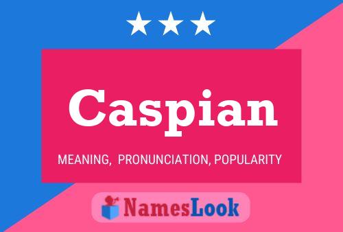 ملصق اسم Caspian