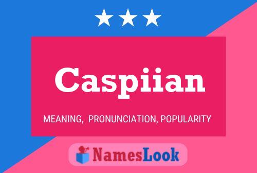 ملصق اسم Caspiian