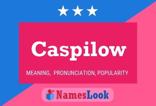 ملصق اسم Caspilow