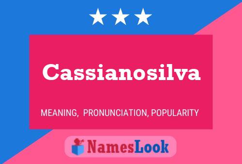 ملصق اسم Cassianosilva