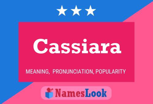 ملصق اسم Cassiara