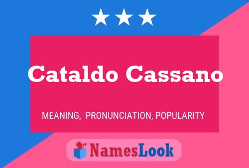 ملصق اسم Cataldo Cassano