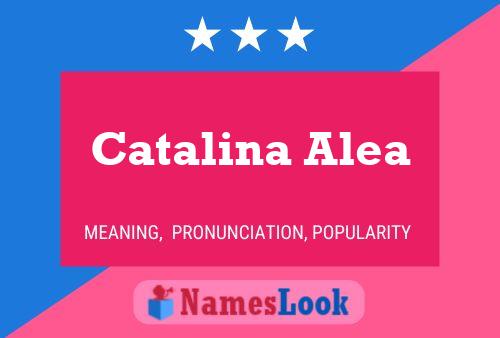 ملصق اسم Catalina Alea