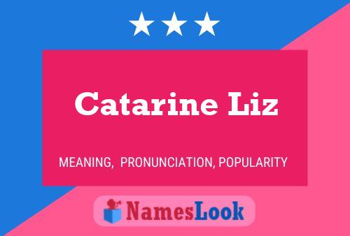 ملصق اسم Catarine Liz