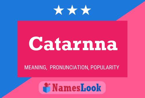 ملصق اسم Catarnna