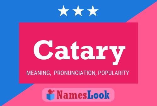 ملصق اسم Catary