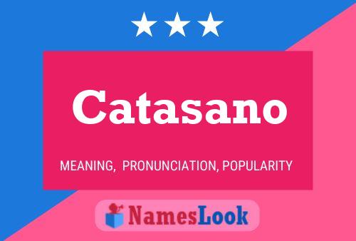 ملصق اسم Catasano