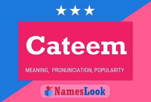 ملصق اسم Cateem