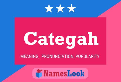 ملصق اسم Categah