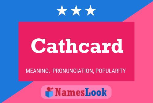 ملصق اسم Cathcard