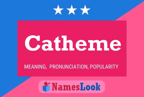 ملصق اسم Catheme