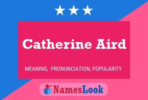 ملصق اسم Catherine Aird