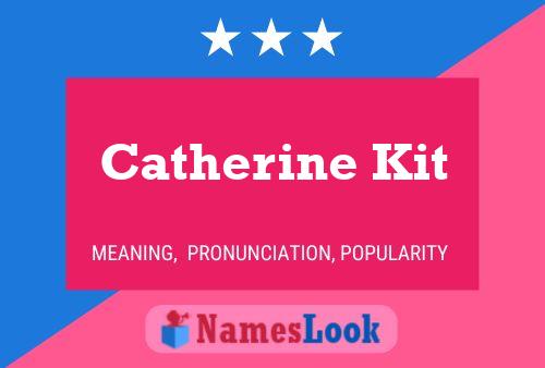 ملصق اسم Catherine Kit