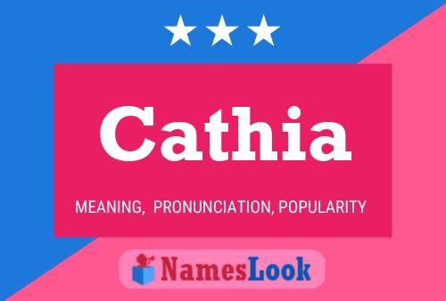 ملصق اسم Cathia