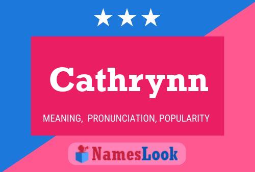 ملصق اسم Cathrynn