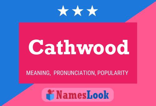 ملصق اسم Cathwood