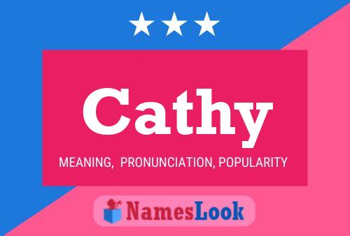 ملصق اسم Cathy