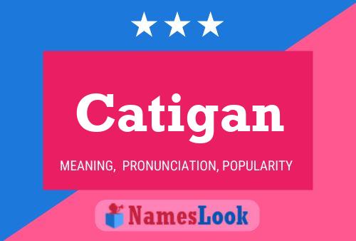 ملصق اسم Catigan