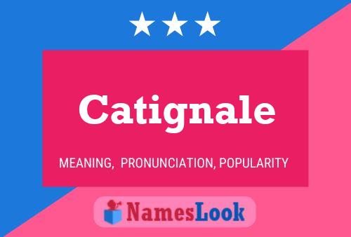 ملصق اسم Catignale