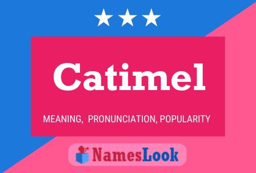 ملصق اسم Catimel