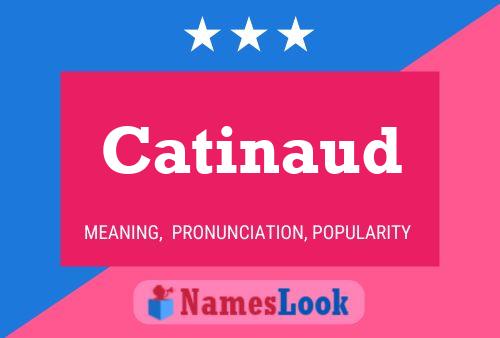 ملصق اسم Catinaud