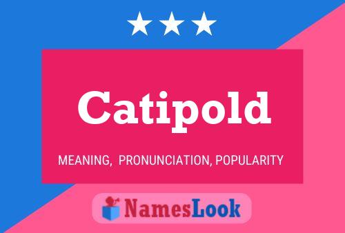 ملصق اسم Catipold