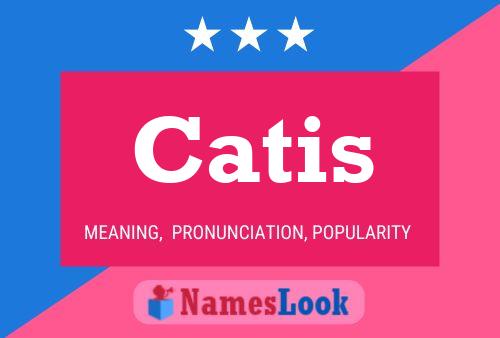 ملصق اسم Catis