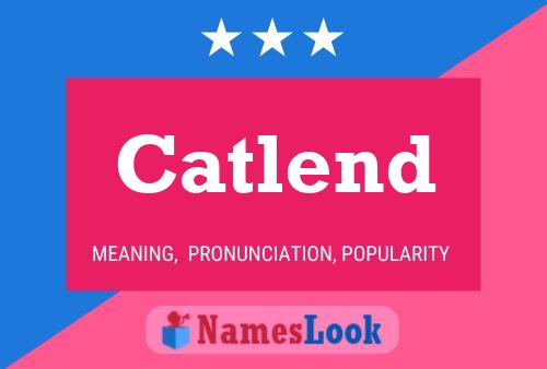 ملصق اسم Catlend