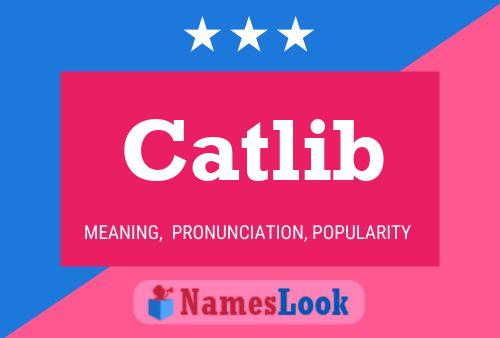 ملصق اسم Catlib