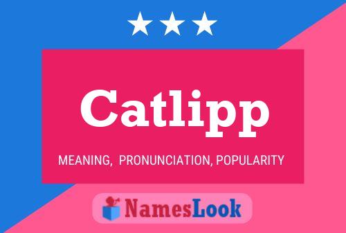 ملصق اسم Catlipp