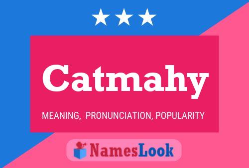 ملصق اسم Catmahy