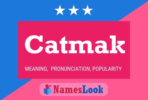 ملصق اسم Catmak