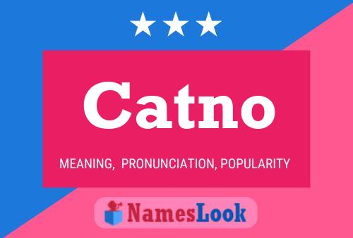 ملصق اسم Catno