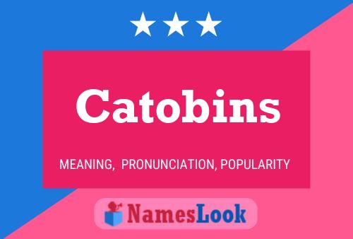 ملصق اسم Catobins