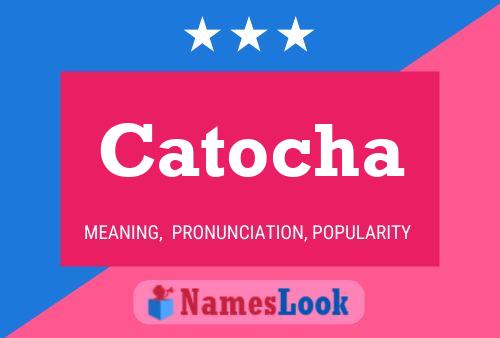 ملصق اسم Catocha