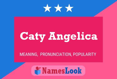 ملصق اسم Caty Angelica