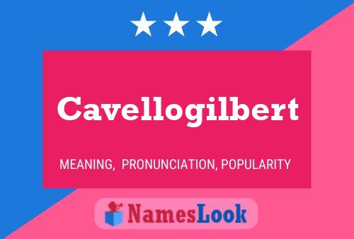 ملصق اسم Cavellogilbert