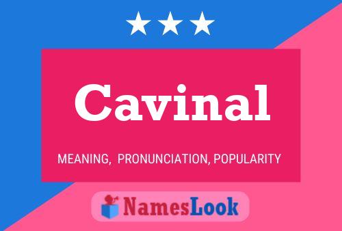 ملصق اسم Cavinal