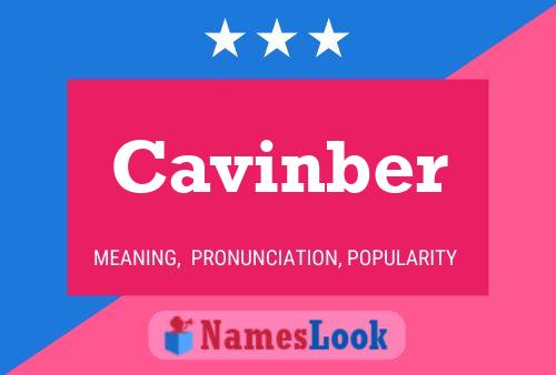 ملصق اسم Cavinber